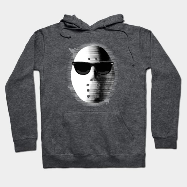 Cool Hockey Goalie Hoodie by eBrushDesign